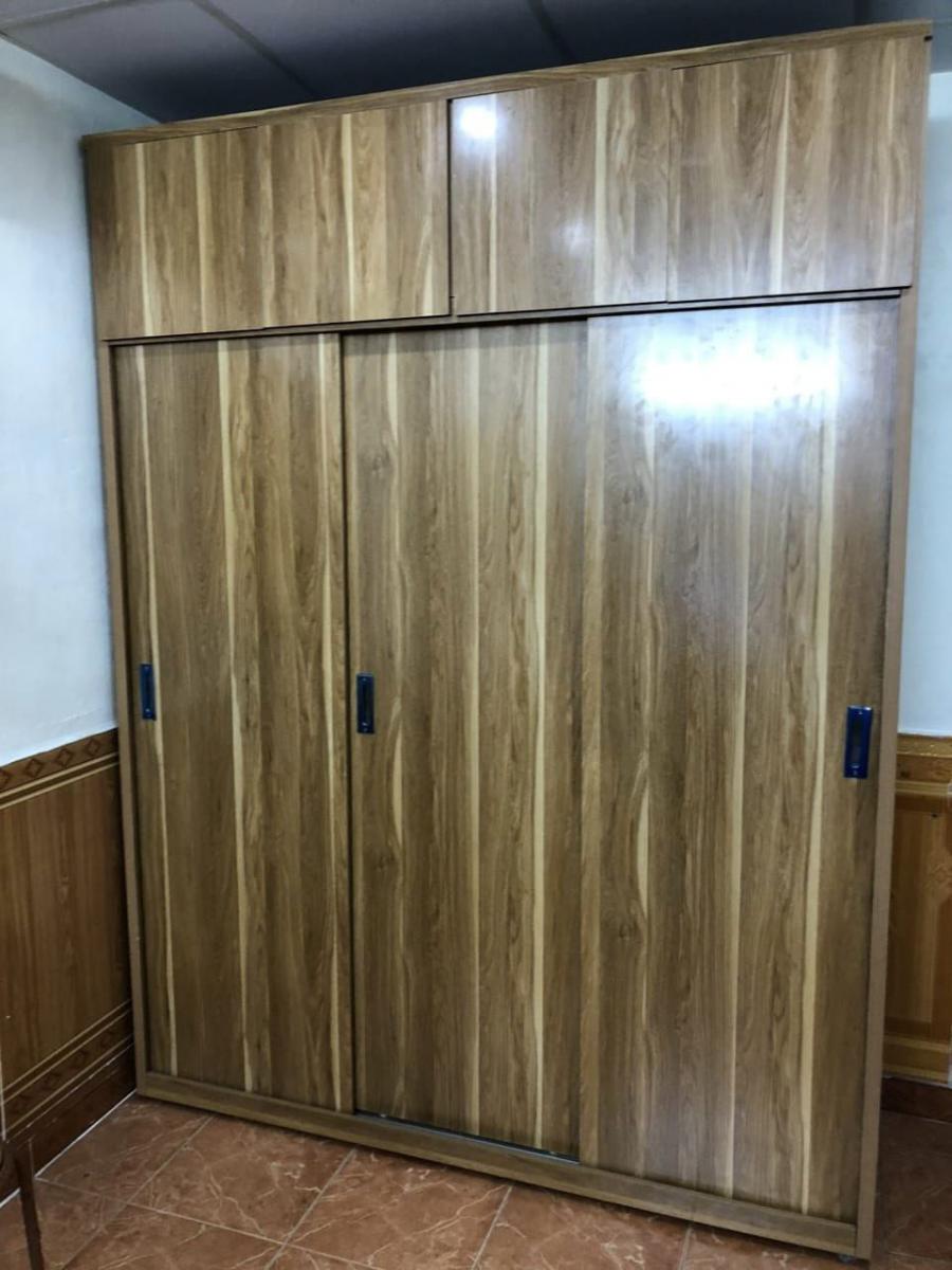 Tủ Quần Áo Cánh Trượt Gỗ Công Nghiệp - MẪU 11